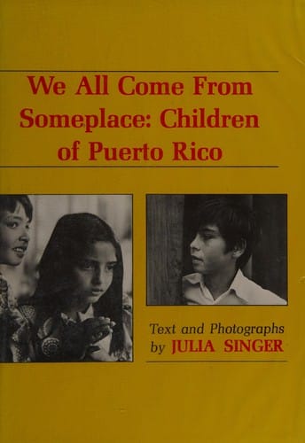 We all come from someplace: children of Puerto Rico