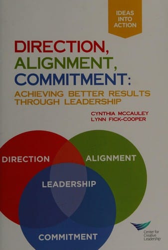 Direction, alignment, commitment: achieving better results through leadership