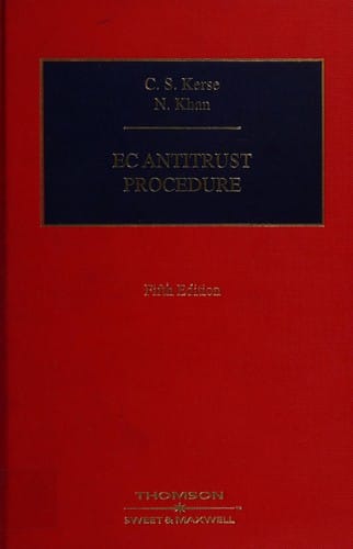 EC Antitrust Procedure
