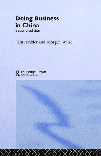 Doing business in China