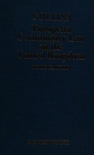 European Community Law in the United Kingdom