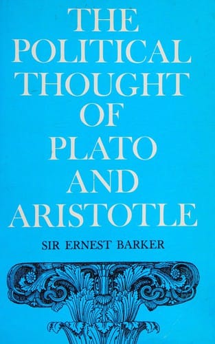 The political thought of Plato and Aristotle.