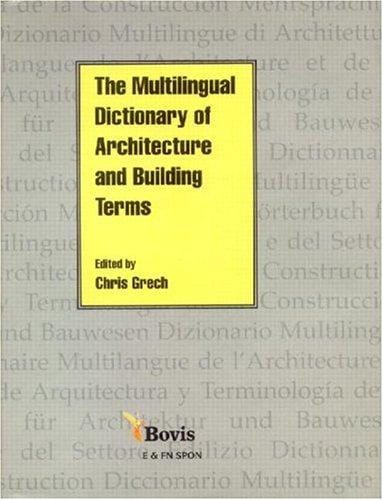 Multilingual dictionary of architecture and building terms