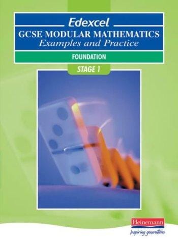 Edexcel GCSE Modular Mathematics Examples and Practice (Edexcel GCSE Mathematics)