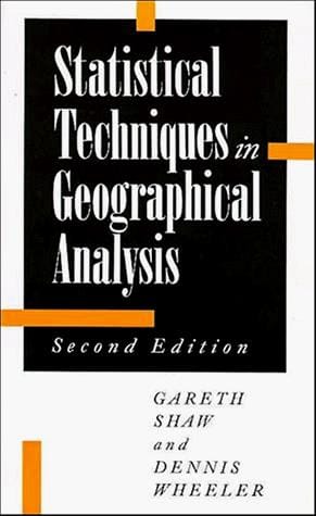 Statistical techniques in geographical analysis