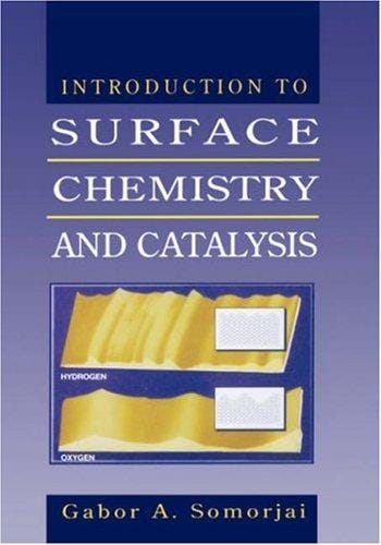 Introduction to surface chemistry and catalysis