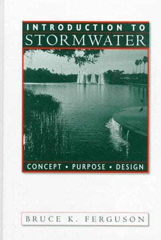 Introduction to stormwater: concept, purpose, design