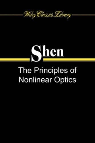 The principles of nonlinear optics