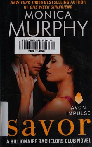 Savor: a billionaire bachelors club novel