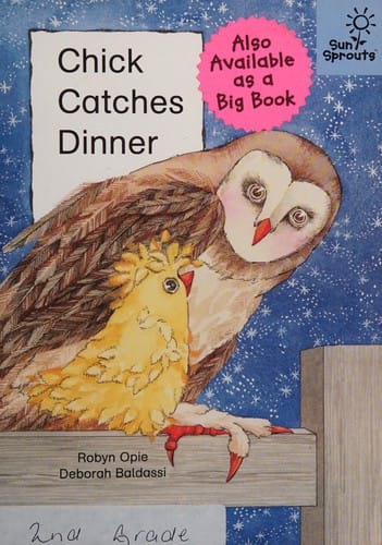 Chick catches dinner