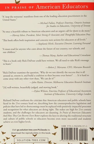 In praise of American educators: and how they can become even better