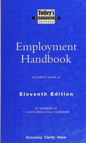 Tolley's employment handbook.