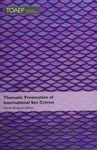 Thematic prosecution of international sex crimes
