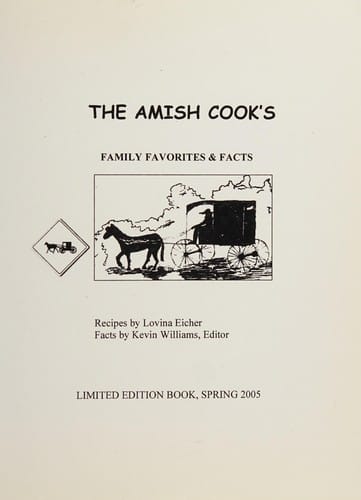 The Amish cook's family favorites & facts
