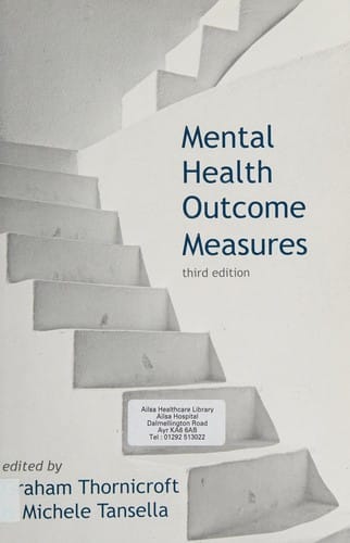 Mental Health Outcome Measures