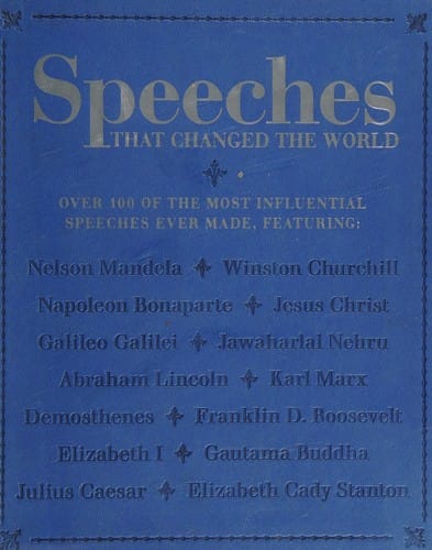 Speeches that changed the world