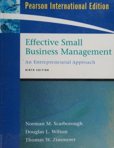 Effective Small Business Management: International Edition