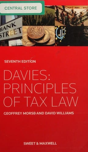 Davies, principles of tax law