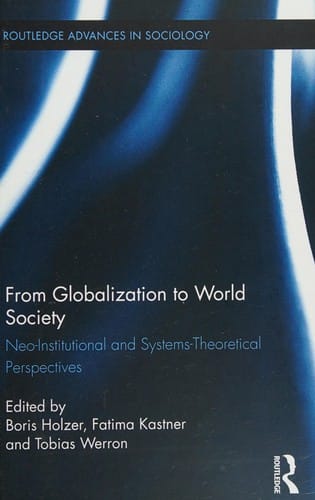 From Globalization to World Society