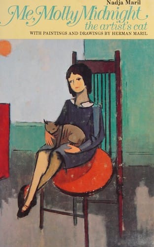 Me, Molly Midnight, the artist's cat