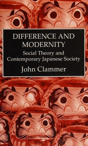 Difference and modernity: social theory and contemporary Japanese society