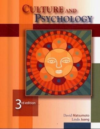 Culture and psychology