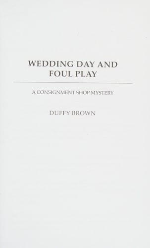 Wedding day and foul play