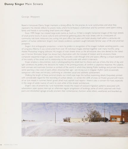 Marking time: Lorne Beug, Dave Geary, Dana Claxton, George Glenn, Margaret Vanderhaeghe, Sandra Semchuk, James Nicholas, Edward Poitras, Danny Singer