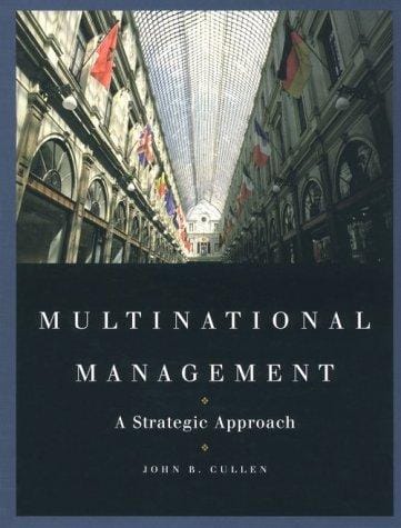 Multinational Management: A Strategic Approach