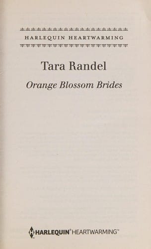 Orange blossom brides