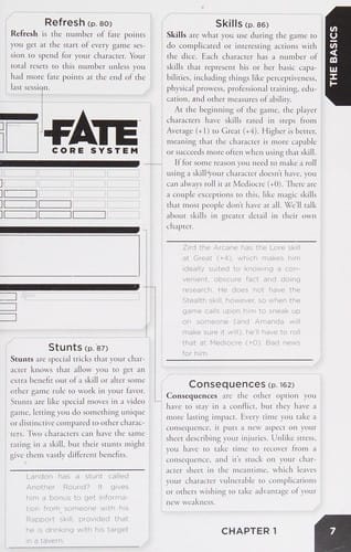 Fate: core system