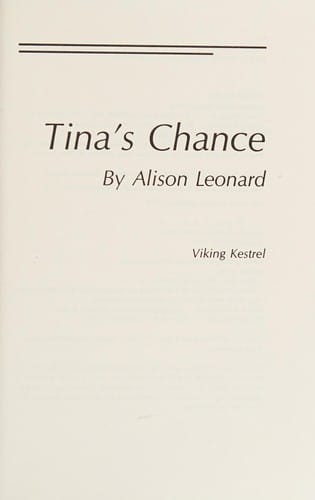 Tina's chance