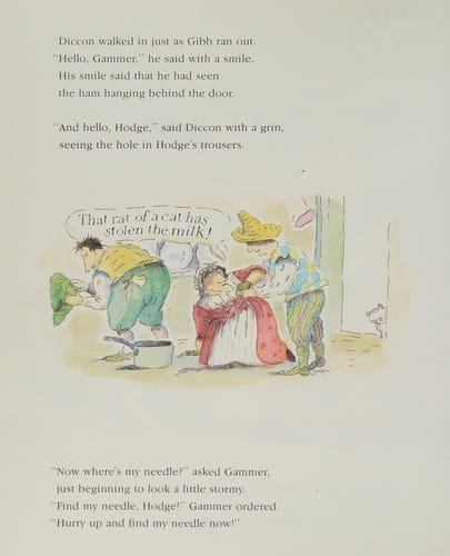 The ridiculous story of Gammer Gurton's needle