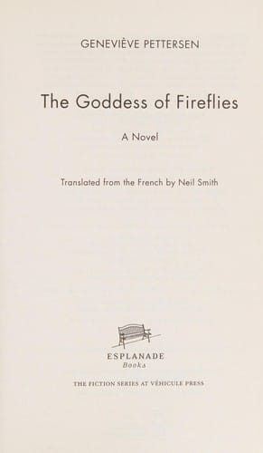 The goddess of fireflies: a novel