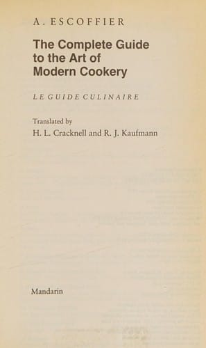 The Complete Guide to the Art of Modern Cookery