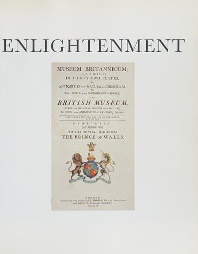 ENLIGHTENMENT: DISCOVERING THE WORLD IN THE EIGHTEENTH CENTURY; ED. BY KIM SLOAN.