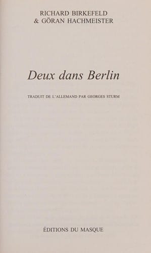 Deux dans Berlin