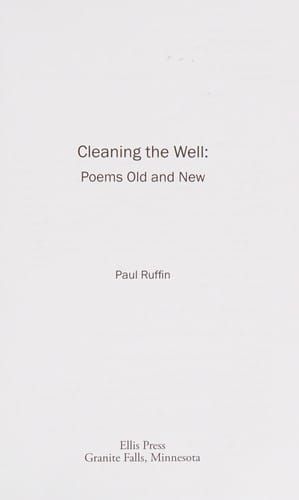 Cleaning the well: poems old and new