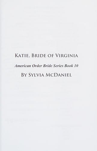 Katie: bride of Virginia