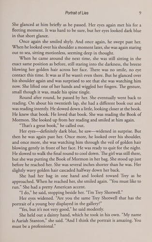 Portrait of lies: a novel of suspense