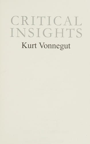 Kurt Vonnegut
