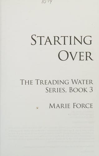 Starting over
