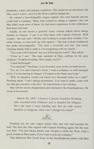 Lead me home: hardship and hope on the Oregon Trail