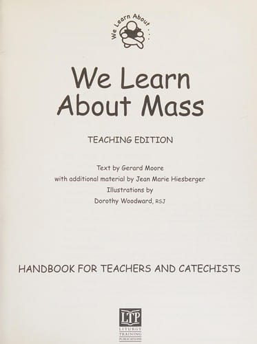 We learn about Mass: teaching edition