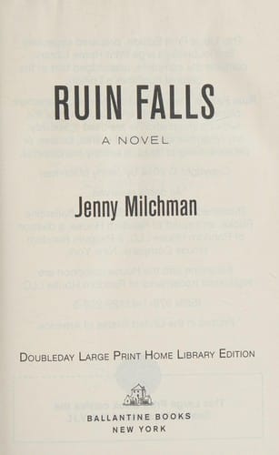 Ruin Falls: a novel