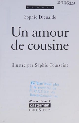 Un amour de cousine