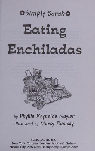 Eating enchiladas: Simply Sarah