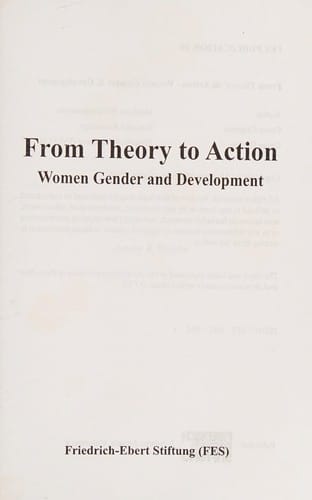 From theory to action: women, gender, and development