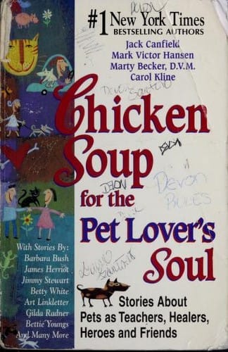 Chicken soup for the pet lover's soul