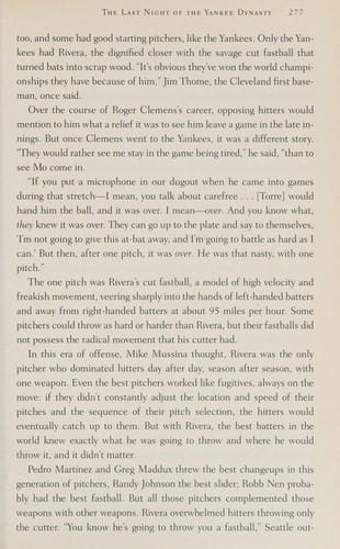 The Last Night of the Yankee Dynasty New Edition: The Game, the Team, and the Cost of Greatness